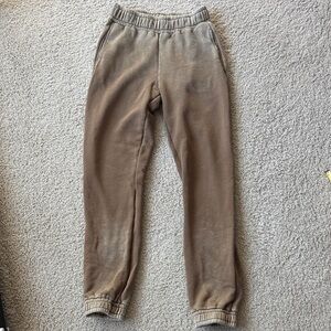 Cotton Citizen Tan/Brown Brooklyn Jogger Sweatpants Size XS